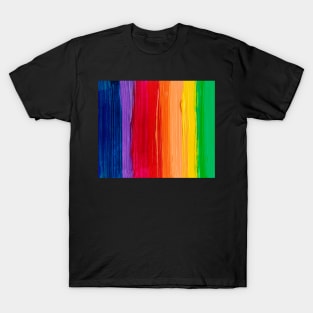 Painted Rainbow Colors T-Shirt